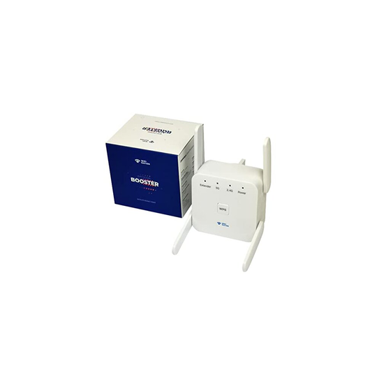 Wifi Nation WiFi Booster Range Extender 1200Mbps 2.4GHz and 5GHz Dual Wifi Signal Internet Booster with RJ45 Ethernet Port & Support AP/Router/R