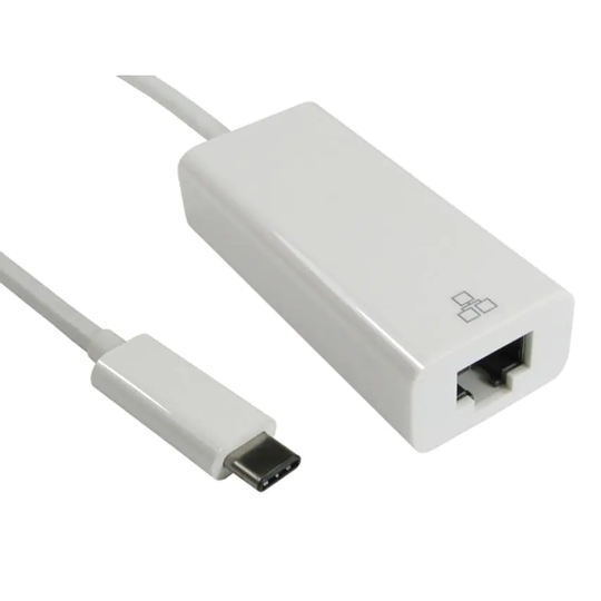 Cables Direct Adaptor 15CM Lead USB Type C (M) Gig ETH ADA