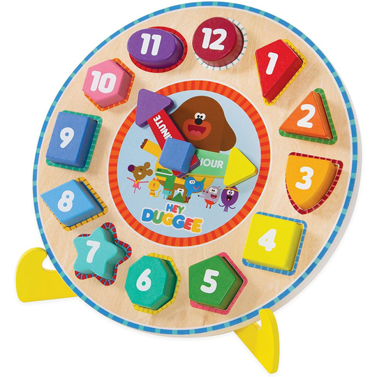 Hey Duggee 9039 Puzzle Clock with Stand, Multi