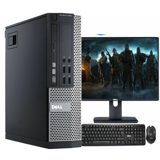 FULL DELL QUADCORE i7 DESKTOP PC TOWER COMPUTER WIN10 16GB RAM 1TB HDD