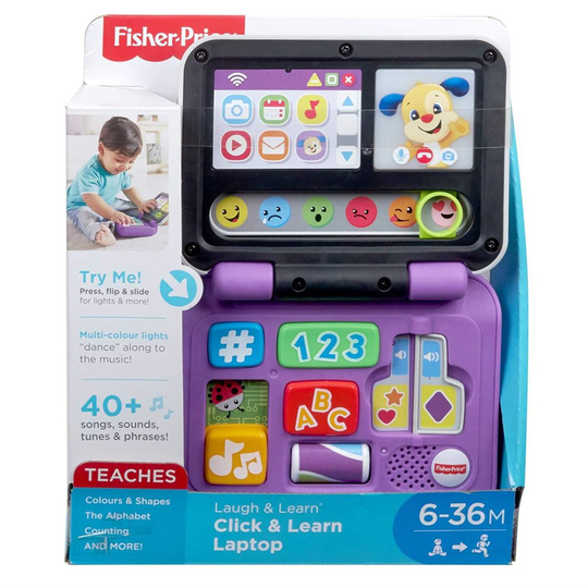 Fisher-Price FXK30 Laugh Click and Learn Laptop