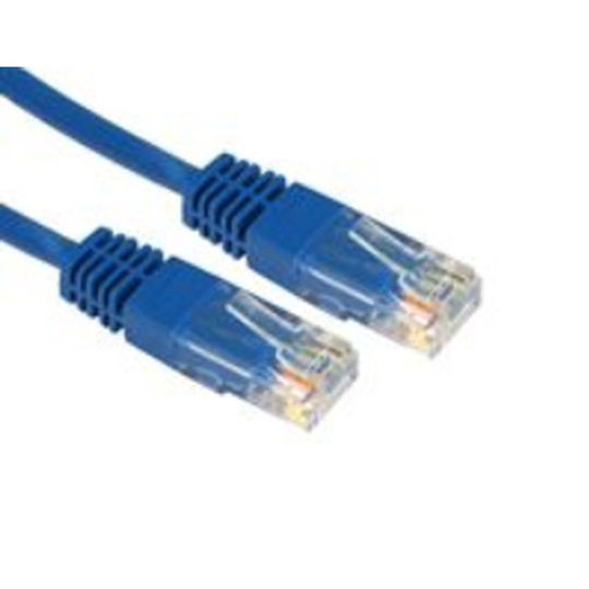Cables Direct 5 Cables 10M 5E UTP PVC INJ MDD Cable-blue