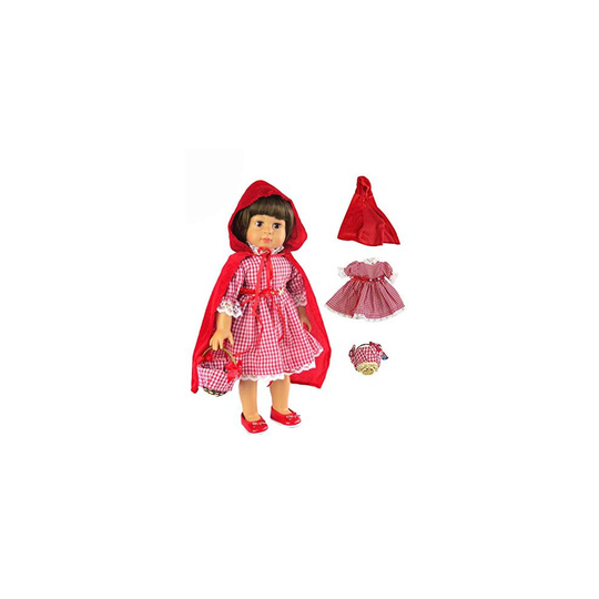 American Fashion World Little Red Riding Hood Dress fits 18 inch Doll