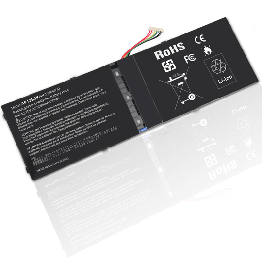 FUTUREBATT AP13B8K AP13B3K Laptop Battery for Acer Aspire V5 V7 V5-572 M5 M7 R7 15V 53Wh