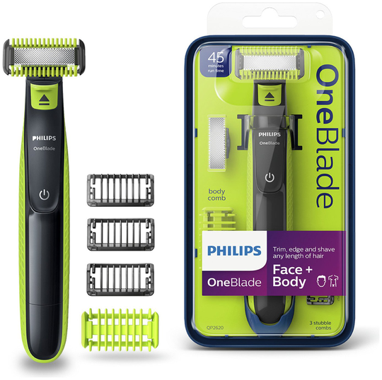 Philips OneBlade Face & Body Shaver & Trimmer QP2620/25