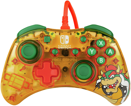PDP Rock Candy Nintendo Switch Wired Controller - Bowser