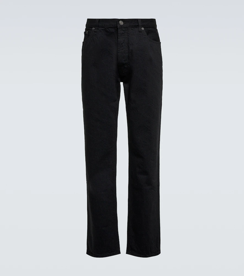 Mid-rise slim jeans