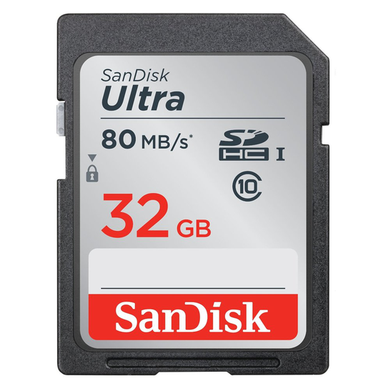 Sandisk SDSDUNC-032G-GN6IN 32GB SDHC UHS-I Class 10 memory card