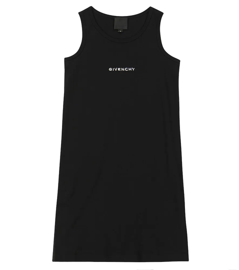 Logo cotton dress