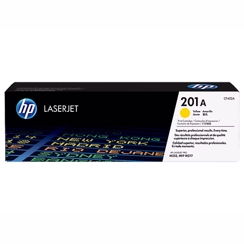HP 201A Yellow Standard Capacity Toner 1.4K pages for Color LaserJet Pro M252/M2