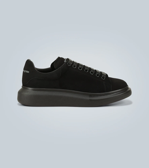 Oversized suede sneakers