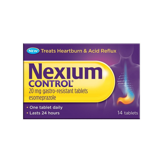 Nexium Control 20mg Tablets 14