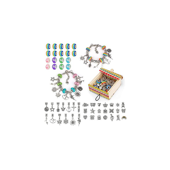 Toys for 9 10 11 12 Years Old Girls Gifts, 8 9 10 11 12 Year Old Crystal Glass Beads Birthday Presents for Girls Kids DIY Arts and Crafts Jewelle