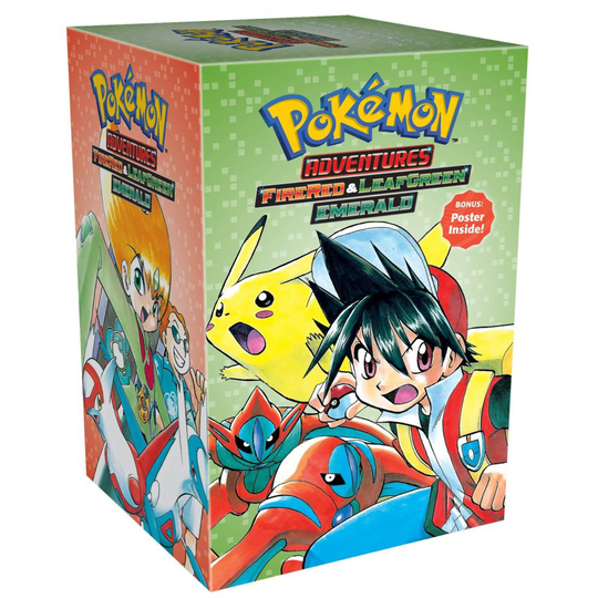 Pokémon Adventures FireRed & LeafGreen / Emerald Box Set (Pokemon)