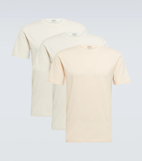 Cotton jersey crewneck T-shirt
