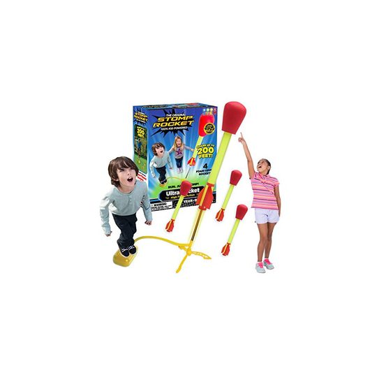 Stomp Rocket 20008 Ultra Rocket Launcher, Red