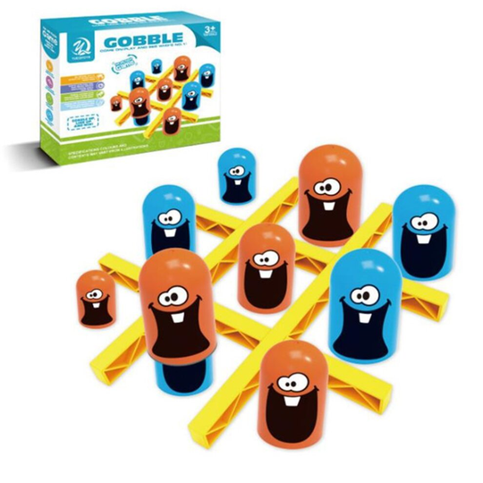 Tic Tac Toe Training Gobblet Gobblers Board Game Big Eat Small Game Toy