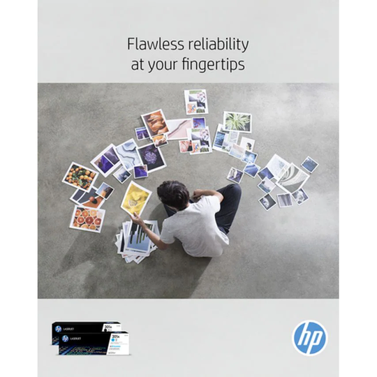 HP Toner Cartridge 201A Cyan 943EL8N- you get 2