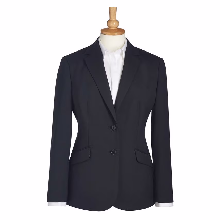 Brook Taverner Women's Size 18L Black Connaught Suit Jacket