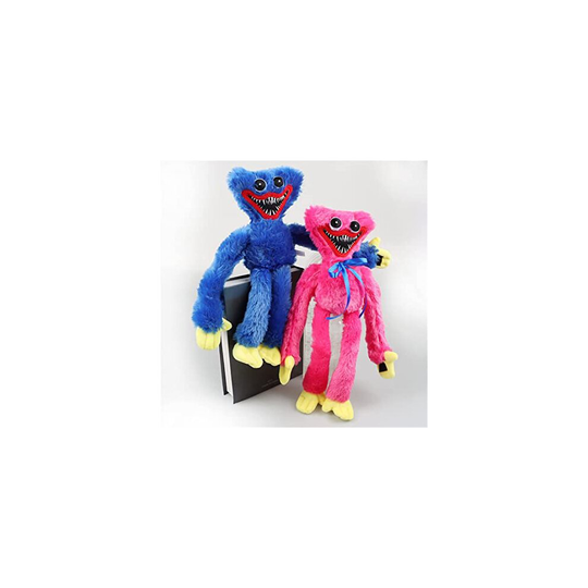 (Blue, 45 cm) Huggy Wuggy Plush Character Plushies Toy