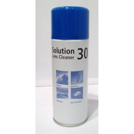 Glasses Cleaning Spray - Solution 30 Lens Cleaner 400ml XL Size - Pack of 2