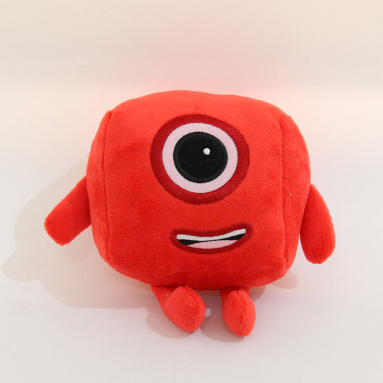 (One) Numberblocks Toy Kids Mathematics Enlightenment Number Plush Doll Gift