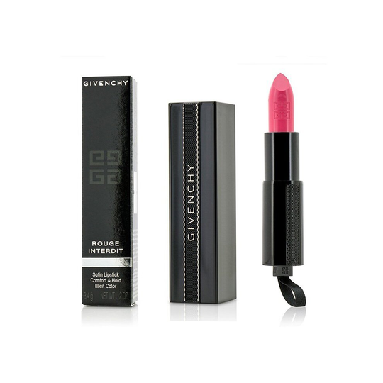 Givenchy Rouge Interdit Satin Lipstick - # 21 Rose Neon 3.4g/0.12oz