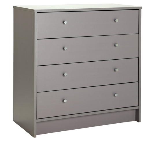 Argos Home Malibu 4 Drawer Wide Chest - Grey