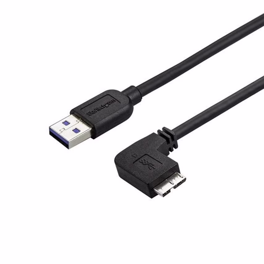 Startech 2m USB 3.0 A to Micro B Right Angle Slim- you get 13