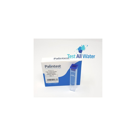 Palintest Square Plastic Test Tubes 10ml Cell with cap