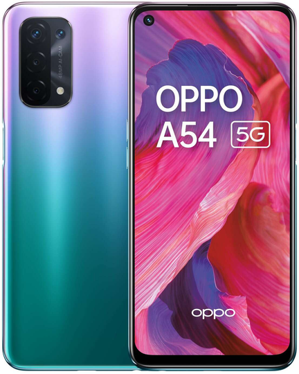 SIM Free OPPO A54 5G 64GB Mobile Phone - Purple