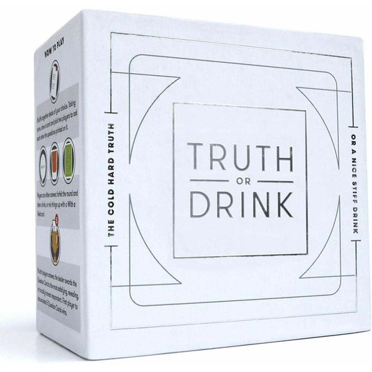 NEW Cut Truth Or Drink, NULL One Size, Unisex, Games