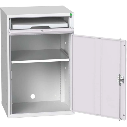 Bott Verso Computer Cupboard 1050 x 550 x 1130 W/Shelf Keyboard Drawer