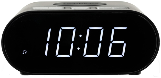 Roberts Ortus Charge FM Clock Radio - Black