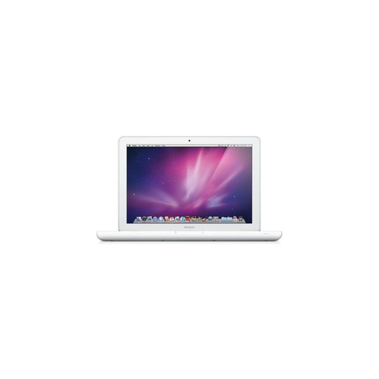 Apple Macbook A1342 13.3" C2D 2x2.26ghz 2GB 250GB 2009 B Grade White 6 M Waranty