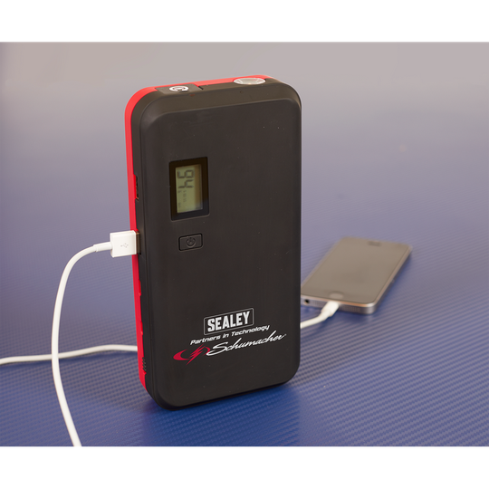 Sealey Schumacher Jump Starter Lithium Power Pack 1000A