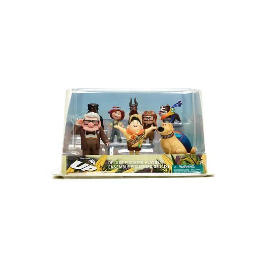 Disney Up Pixar Movie Deluxe Figurine 9 Piece Playset