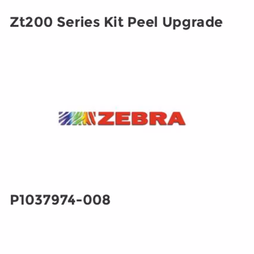 Zebra Zt200 Series Kit Peel Upgrade