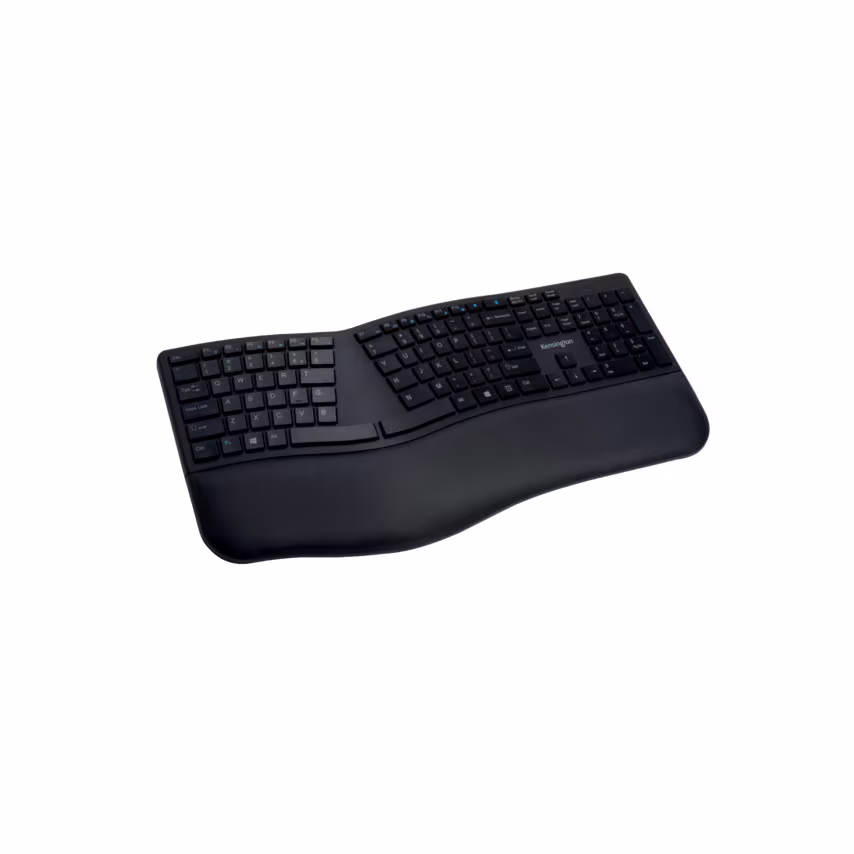 Kensington Pro Fit Ergo Wireless Keyboard UK Layout Black