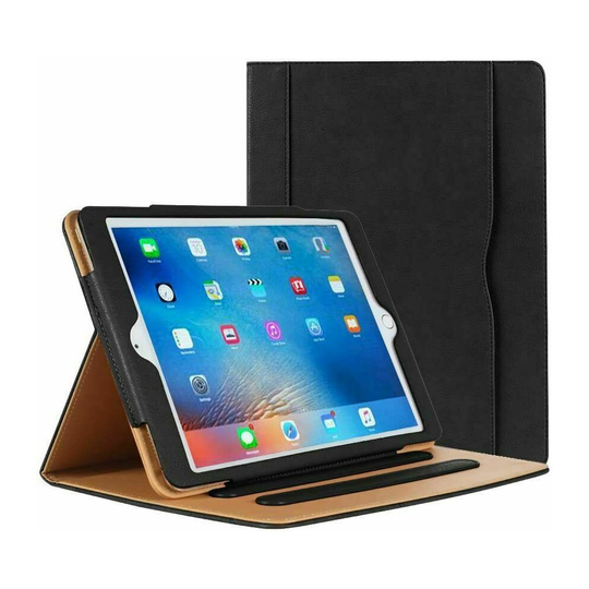 Apple iPad Air 10.9" 2020 4th Gen Real Leather TAN Smart Stand Case Cover