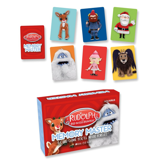 Memory Master Card Game - Rudolph The Red Nosed Reindeer Edition