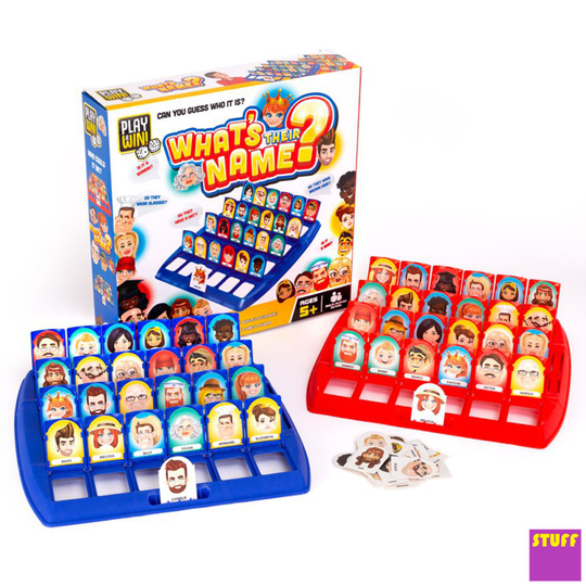 Whats Their Name Guess Who Board Game Classic Kids Family Gift