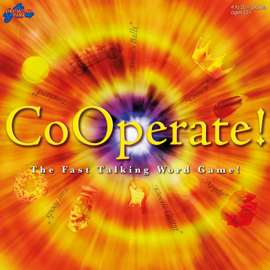 Cooperate Challenge Word Board Game