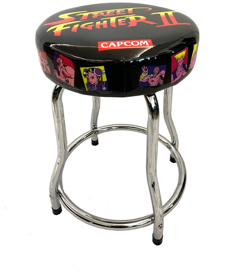 Arcade1Up Adjustable Gaming Stool - Street Fighter