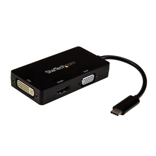 Startech USBC Multiport Video Adapter 4K 30Hz