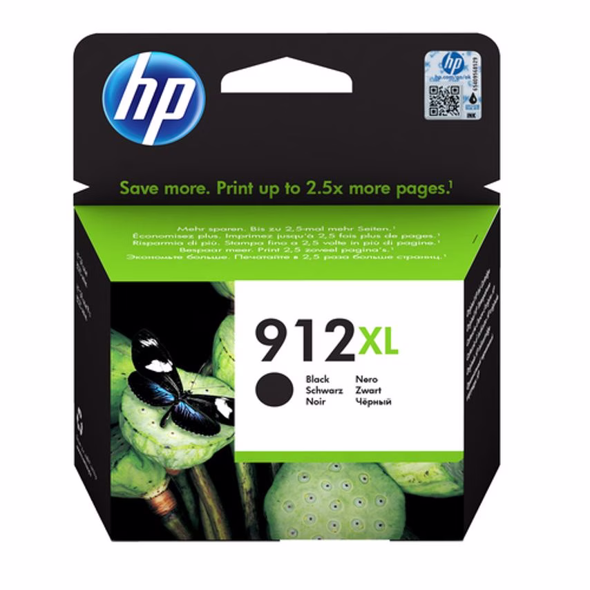 HP Hp 912Xl High Yield Black- you get 5