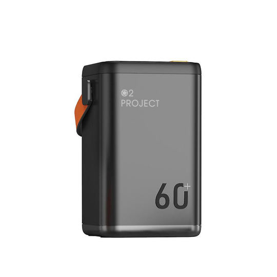 (Grey) Power Bank Fast Charger 60000mah Power Station Outdoor Mobile 36w Energy Storage Power Supply