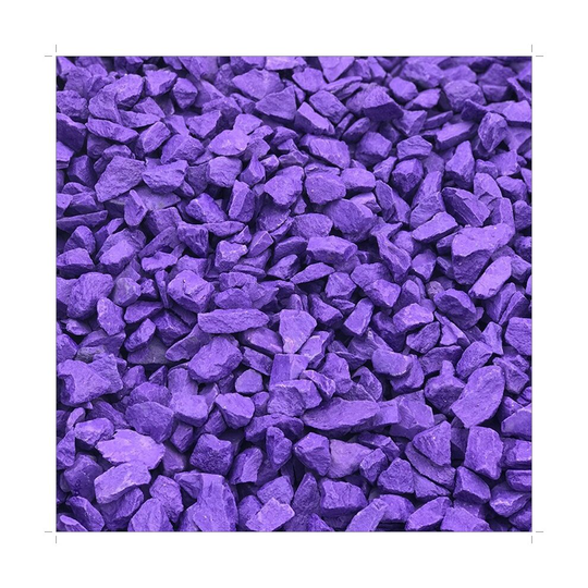 (Purple Power) 2kg Coloured Garden Stones 10-25mm
