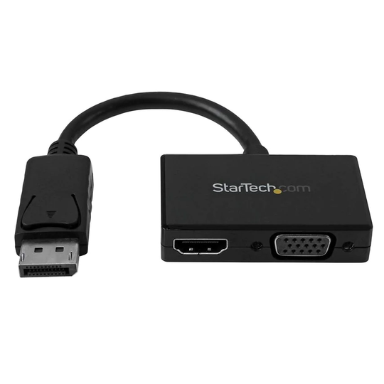 Startech 2 in 1 DisplayPort to HDMI or VGA- you get 7