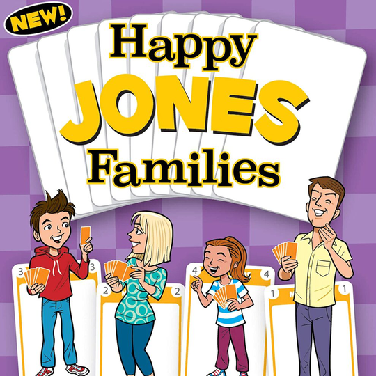 Happy Families Playing Cards - Jones edition